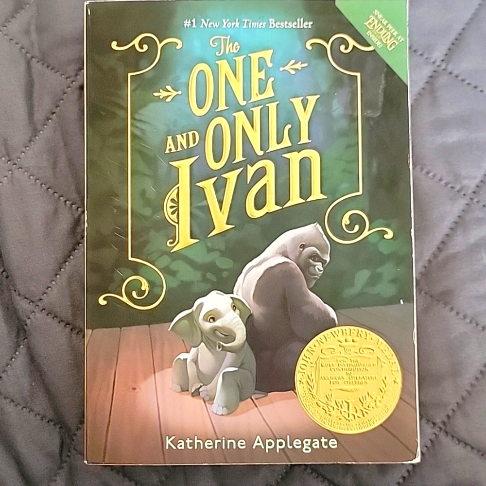The One and Only Ivan by Katherine Applegate - Black and Gold Edition